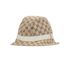 Gucci Supreme Bucket Hat, &pound;150, Accessories, Beige/Brown, Cotton/Polyester Mix, Front view